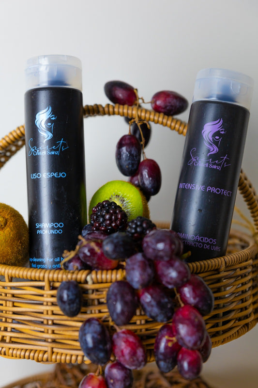 Kit: Amino Acids with Grape Extract and Mirror Smooth Deep Shampoo